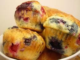 muffins fruits